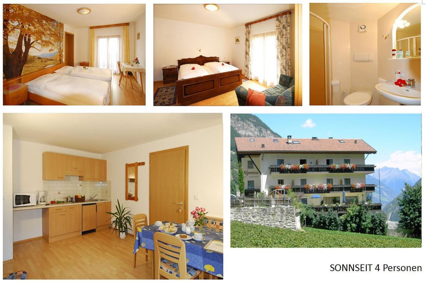 Alpenrose Aparthotel Martell Exteriör bild